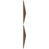 imageEkena Millwork WP20X20RIWH 19 58quotW x 19 58quotH Richmond EnduraWall Decorative 3D Wall Panel Covers 267 Sq FtMetallic Gold Rush