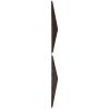 imageEkena Millwork WP20X20RIWH 19 58quotW x 19 58quotH Richmond EnduraWall Decorative 3D Wall Panel Covers 267 Sq FtTextured Metallic Mystic Brown