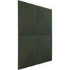 imageEkena Millwork WP20X20RIWH 19 58quotW x 19 58quotH Richmond EnduraWall Decorative 3D Wall Panel Covers 267 Sq FtUltraCover Satin Hunt Club Green