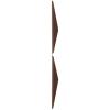imageEkena Millwork WP20X20RIWH 19 58quotW x 19 58quotH Richmond EnduraWall Decorative 3D Wall Panel Covers 267 Sq FtUniversal Aged Metallic Rust
