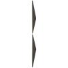 imageEkena Millwork WP20X20RIWH 19 58quotW x 19 58quotH Richmond EnduraWall Decorative 3D Wall Panel Covers 267 Sq FtUniversal Aged Metallic Weathered Steel