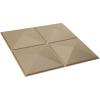 imageEkena Millwork WP20X20RIWH 19 58quotW x 19 58quotH Richmond EnduraWall Decorative 3D Wall Panel Covers 267 Sq FtUniversal Metallic Champagne Mist