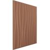 imageEkena Millwork WP20X20SOWH 19 58quotW x 19 58quotH Shoreline EnduraWall Decorative 3D Wall Panel Covers 267 Sq FtAged Copper