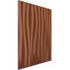 imageEkena Millwork WP20X20SOWH 19 58quotW x 19 58quotH Shoreline EnduraWall Decorative 3D Wall Panel Covers 267 Sq FtCopper