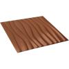 imageEkena Millwork WP20X20SOWH 19 58quotW x 19 58quotH Shoreline EnduraWall Decorative 3D Wall Panel Covers 267 Sq FtCopper