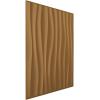 imageEkena Millwork WP20X20SOWH 19 58quotW x 19 58quotH Shoreline EnduraWall Decorative 3D Wall Panel Covers 267 Sq FtGold