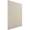 imageEkena Millwork WP20X20SOWH 19 58quotW x 19 58quotH Shoreline EnduraWall Decorative 3D Wall Panel Covers 267 Sq FtMetalic Pearl Mist