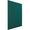 imageEkena Millwork WP20X20SOWH 19 58quotW x 19 58quotH Shoreline EnduraWall Decorative 3D Wall Panel Covers 267 Sq FtSatin Lagoon