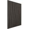 imageEkena Millwork WP20X20SOWH 19 58quotW x 19 58quotH Shoreline EnduraWall Decorative 3D Wall Panel Covers 267 Sq FtWeathered Steel