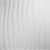 imageEkena Millwork WP20X20SOWH 19 58quotW x 19 58quotH Shoreline EnduraWall Decorative 3D Wall Panel Covers 267 Sq FtWhite