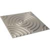 imageEkena Millwork WP20X20SPWH 19 58quotW x 19 58quotH Spiral EnduraWall Decorative 3D Wall Panel Covers 267 Sq FtAluminum