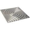 imageEkena Millwork WP20X20SPWH 19 58quotW x 19 58quotH Spiral EnduraWall Decorative 3D Wall Panel Covers 267 Sq FtDark Steel
