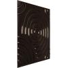 imageEkena Millwork WP20X20SPWH 19 58quotW x 19 58quotH Spiral EnduraWall Decorative 3D Wall Panel Covers 267 Sq FtMetallic Rust Mist