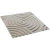 imageEkena Millwork WP20X20SPWH 19 58quotW x 19 58quotH Spiral EnduraWall Decorative 3D Wall Panel Covers 267 Sq FtSatin Blossom White