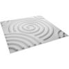imageEkena Millwork WP20X20SPWH 19 58quotW x 19 58quotH Spiral EnduraWall Decorative 3D Wall Panel Covers 267 Sq FtWhite