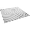 imageEkena Millwork WP20X20SPWH 19 58quotW x 19 58quotH Spiral EnduraWall Decorative 3D Wall Panel Covers 267 Sq FtWhite