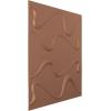 imageEkena Millwork WP20X20VEWH 19 58quotW x 19 58quotH Versailles EnduraWall Decorative 3D Wall Panel Covers 267 Sq FtAged Copper
