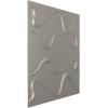 imageEkena Millwork WP20X20VEWH 19 58quotW x 19 58quotH Versailles EnduraWall Decorative 3D Wall Panel Covers 267 Sq FtAluminum