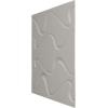 imageEkena Millwork WP20X20VEWH 19 58quotW x 19 58quotH Versailles EnduraWall Decorative 3D Wall Panel Covers 267 Sq FtAntique Brass