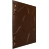 imageEkena Millwork WP20X20VEWH 19 58quotW x 19 58quotH Versailles EnduraWall Decorative 3D Wall Panel Covers 267 Sq FtDark Copper