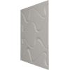 imageEkena Millwork WP20X20VEWH 19 58quotW x 19 58quotH Versailles EnduraWall Decorative 3D Wall Panel Covers 267 Sq FtMetallic Dark Bronze