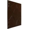 imageEkena Millwork WP20X20VEWH 19 58quotW x 19 58quotH Versailles EnduraWall Decorative 3D Wall Panel Covers 267 Sq FtMystic Brown