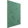 imageEkena Millwork WP20X20VEWH 19 58quotW x 19 58quotH Versailles EnduraWall Decorative 3D Wall Panel Covers 267 Sq FtSea Mist
