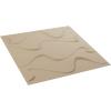 imageEkena Millwork WP20X20VEWH 19 58quotW x 19 58quotH Versailles EnduraWall Decorative 3D Wall Panel Covers 267 Sq FtSmokey Beige