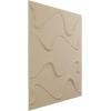 imageEkena Millwork WP20X20VEWH 19 58quotW x 19 58quotH Versailles EnduraWall Decorative 3D Wall Panel Covers 267 Sq FtSmokey Beige