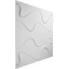 imageEkena Millwork WP20X20VEWH 19 58quotW x 19 58quotH Versailles EnduraWall Decorative 3D Wall Panel Covers 267 Sq FtWhite