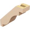 imageTimberthane Rough Cedar Faux Wood Copenhagen Knee Brace 3quotW x 6quotD x 6quotH Primed Tan3W x 10D x 10H