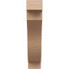 imageTimberthane Rough Cedar Faux Wood Copenhagen Knee Brace 3quotW x 6quotD x 6quotH Primed Tan3W x 10D x 14H