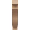imageTimberthane Rough Cedar Faux Wood Copenhagen Knee Brace 3quotW x 6quotD x 6quotH Primed Tan3W x 12D x 16H