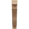 imageTimberthane Rough Cedar Faux Wood Copenhagen Knee Brace 3quotW x 6quotD x 6quotH Primed Tan3W x 18D x 18H
