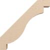 imageTimberthane Rough Cedar Faux Wood Copenhagen Knee Brace 3quotW x 6quotD x 6quotH Primed Tan3W x 18D x 18H