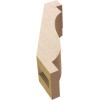 imageTimberthane Rough Cedar Faux Wood Copenhagen Knee Brace 3quotW x 6quotD x 6quotH Primed Tan3W x 6D x 10H