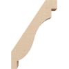 imageTimberthane Rough Cedar Faux Wood Copenhagen Knee Brace 3quotW x 6quotD x 6quotH Primed Tan3W x 8D x 12H