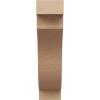 imageTimberthane Rough Cedar Faux Wood Copenhagen Knee Brace 3quotW x 6quotD x 6quotH Primed Tan3W x 8D x 12H