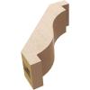 imageTimberthane Rough Cedar Faux Wood Copenhagen Knee Brace 3quotW x 6quotD x 6quotH Primed Tan3W x 8D x 8H