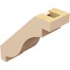 imageTimberthane Rough Cedar Faux Wood Copenhagen Knee Brace 3quotW x 6quotD x 6quotH Primed Tan3W x 8D x 8H