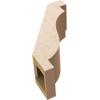imageTimberthane Rough Cedar Faux Wood Copenhagen Knee Brace 3quotW x 6quotD x 6quotH Primed Tan5W x 10D x 14H