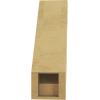 imageTimberthane Rough Cedar Faux Wood Copenhagen Knee Brace 3quotW x 6quotD x 6quotH Primed Tan5W x 12D x 16H
