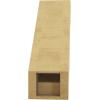 imageTimberthane Rough Cedar Faux Wood Copenhagen Knee Brace 3quotW x 6quotD x 6quotH Primed Tan5W x 14D x 14H