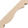 imageTimberthane Rough Cedar Faux Wood Copenhagen Knee Brace 3quotW x 6quotD x 6quotH Primed Tan5W x 16D x 16H