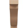 imageTimberthane Rough Cedar Faux Wood Copenhagen Knee Brace 3quotW x 6quotD x 6quotH Primed Tan5W x 18D x 18H
