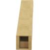 imageTimberthane Rough Cedar Faux Wood Copenhagen Knee Brace 3quotW x 6quotD x 6quotH Primed Tan5W x 18D x 18H