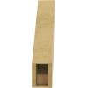 imageTimberthane Rough Cedar Faux Wood Copenhagen Knee Brace 3quotW x 6quotD x 6quotH Primed Tan5W x 18D x 24H