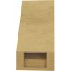 imageTimberthane Rough Cedar Faux Wood Copenhagen Knee Brace 3quotW x 6quotD x 6quotH Primed Tan5W x 6D x 10H