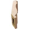 imageTimberthane Rough Cedar Faux Wood Copenhagen Knee Brace 3quotW x 6quotD x 6quotH Primed Tan5W x 6D x 10H