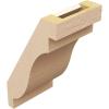imageTimberthane Rough Cedar Faux Wood Copenhagen Knee Brace 3quotW x 6quotD x 6quotH Primed Tan5W x 6D x 10H